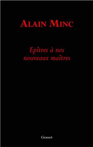 Livre ISBN 2246619815 Épître à nos nouveaux maîtres (Alain Minc)