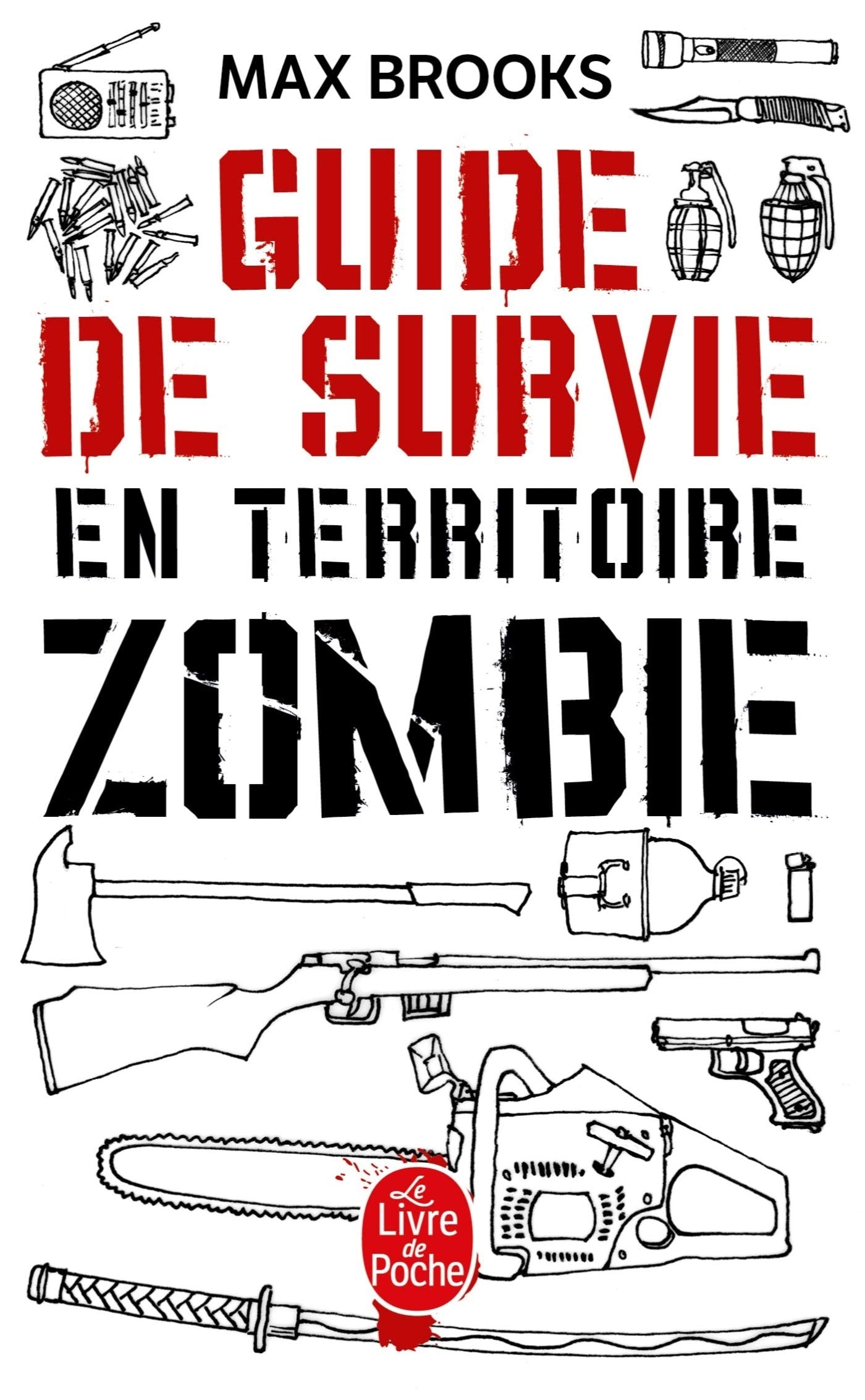 Livre ISBN 2253134643 Guide de survie en territoire zombie (Max Brooks)