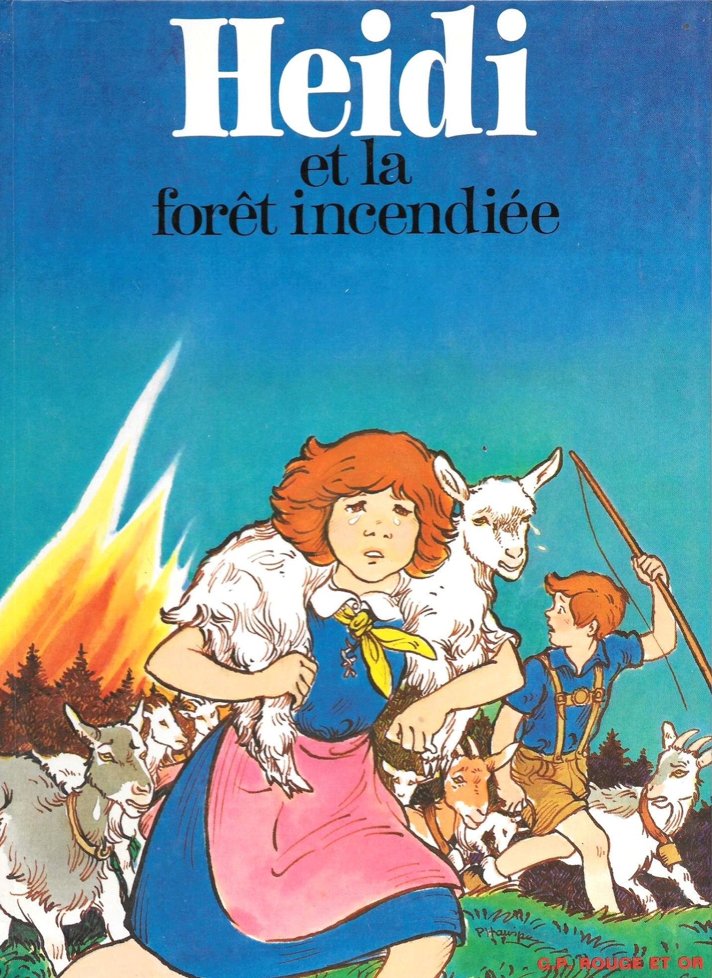 Livre ISBN 2261010540 Heidi : Heidi et la forêt incendéee