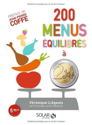 Livre ISBN 2263050035 200 menus équilibrés à 2 euros (Véronique Liegeois)