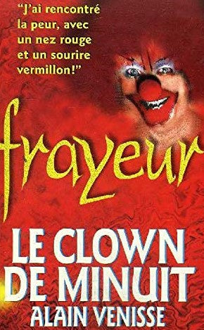Livre ISBN 2265001821 Frayeur # 1 : Le clown de minuit (Alain Venisse)