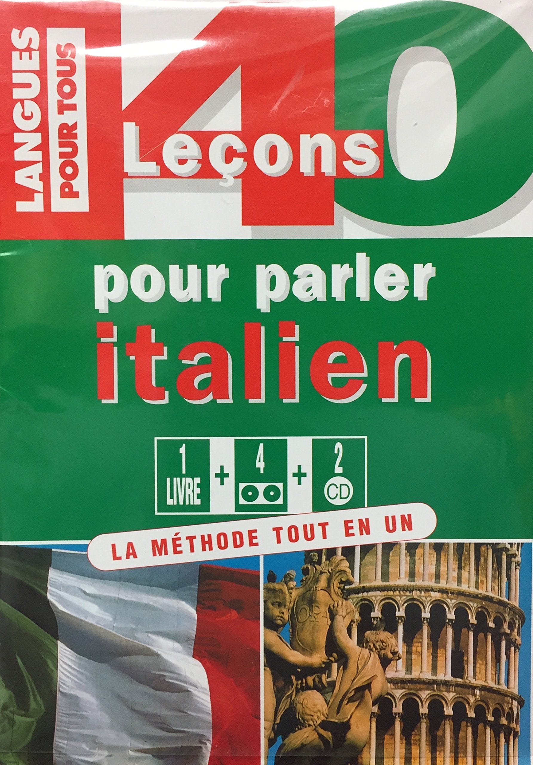 Livre ISBN 2266076140 Langues pour tous : 40 leçons pour parler italien : la méthode tout en un