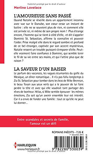 Passions (Harlequin) # 571 : L'amoureuse sans passé – La saveur d'un baiser (Merline Lovelace)