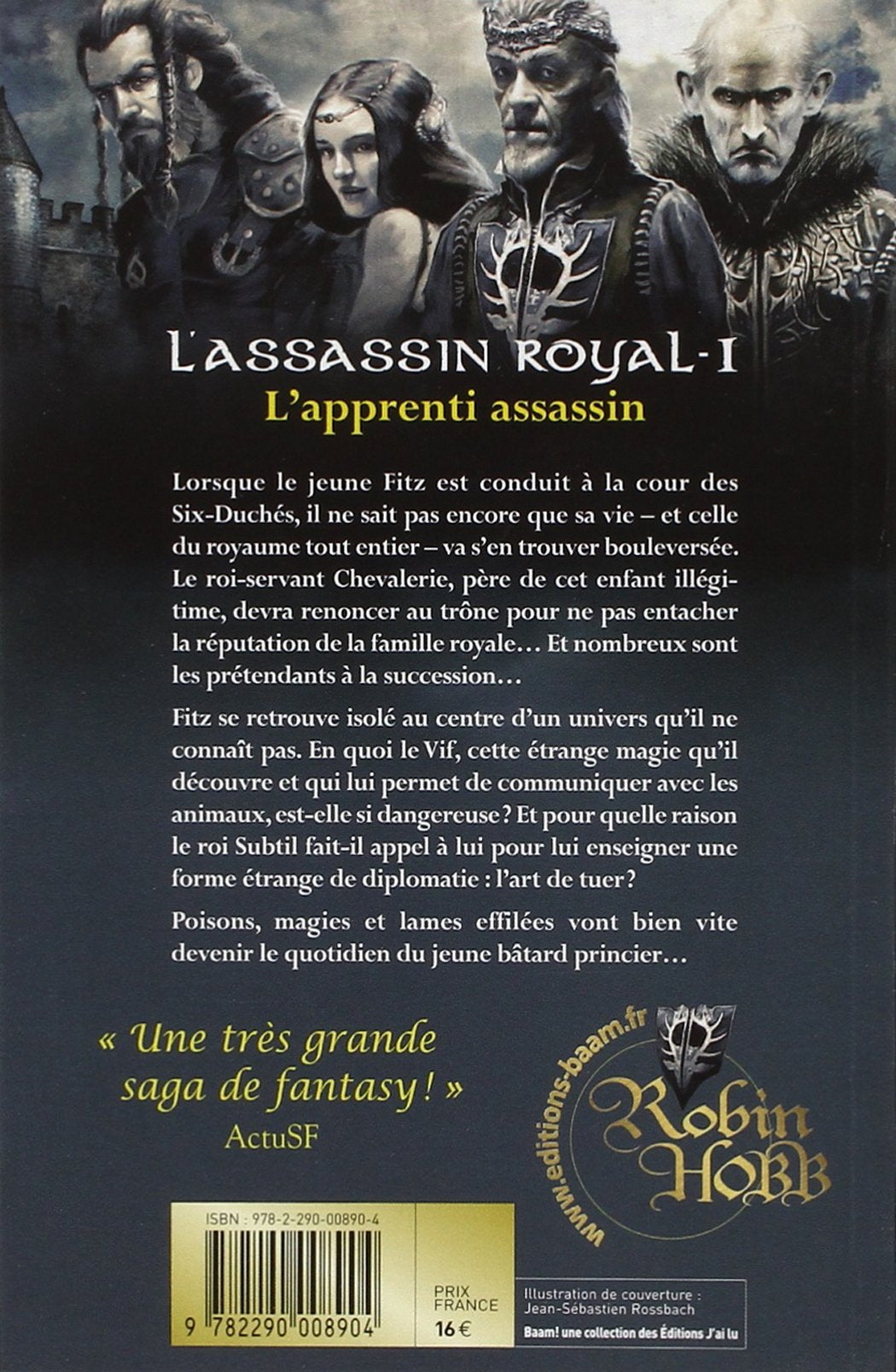L'Assassin Royal # 1 : L'apprenti assassin (Robin Hobb)