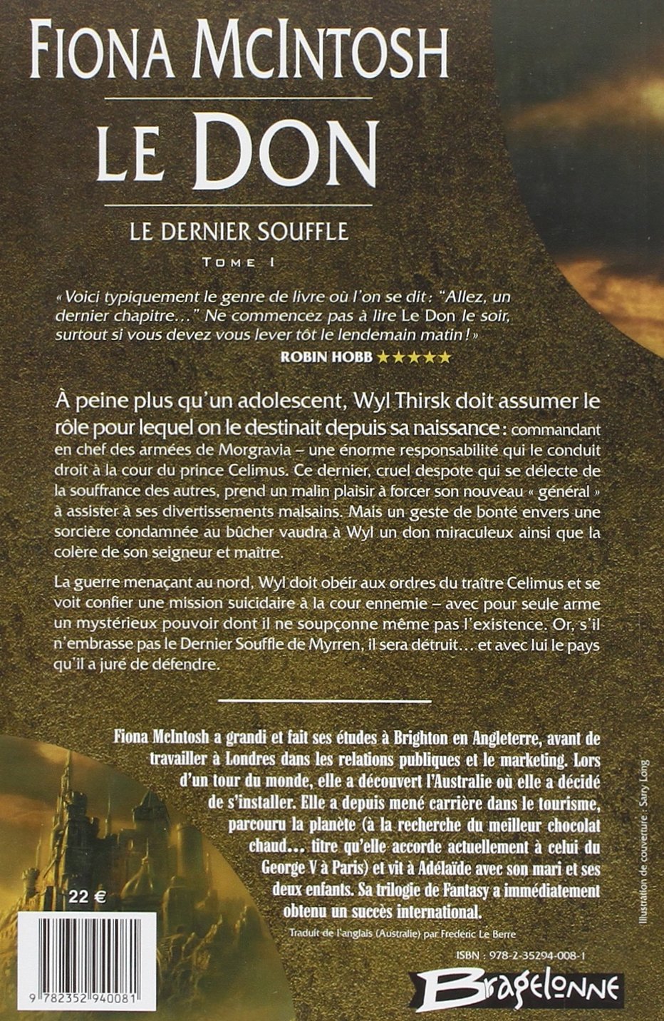 Le dernier souffle # 1 : Le don (Fiona McIntosh)