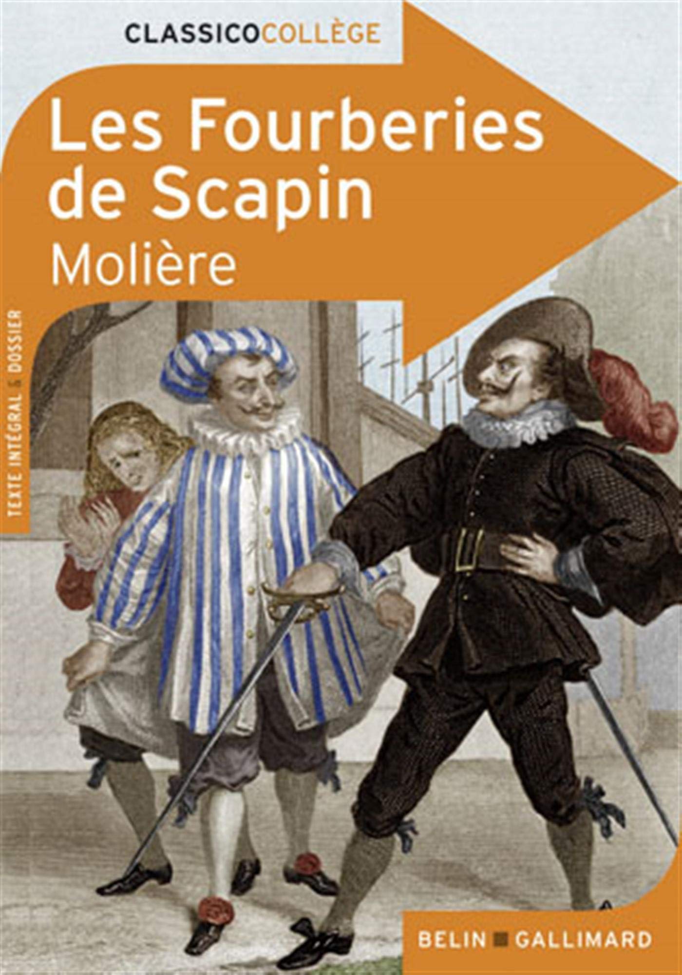 Livre ISBN 2701148790 ClassicoCollège : Les fourberies de Scapin (Molière)