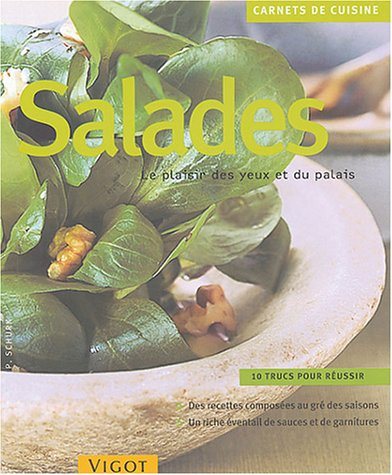 Livre ISBN 2711416658 Carnets de cuisine : Salades (P. Schurk)
