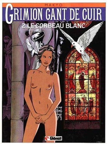 Livre ISBN 272340823X Grimion Gant de Cuir # 2 : Le corbeau blanc (Pierre Makyo)