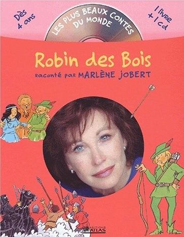 Livre ISBN 2723443035 Robin des Bois raconté par Marlène Jobert (Marlène Jobert)