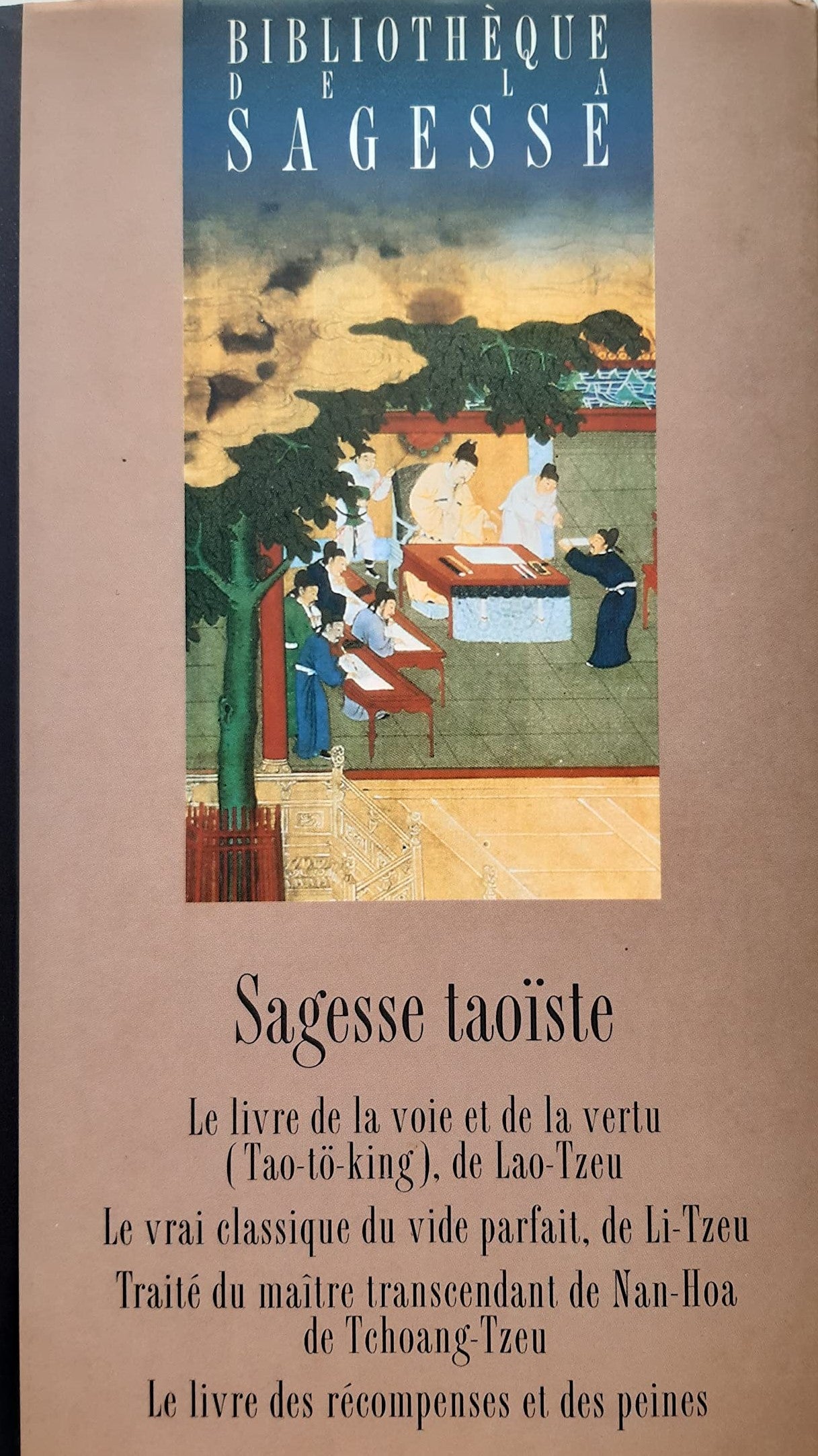 Livre ISBN 272428349X Bibliothèque de la Sagesse : Sagesse taoïste