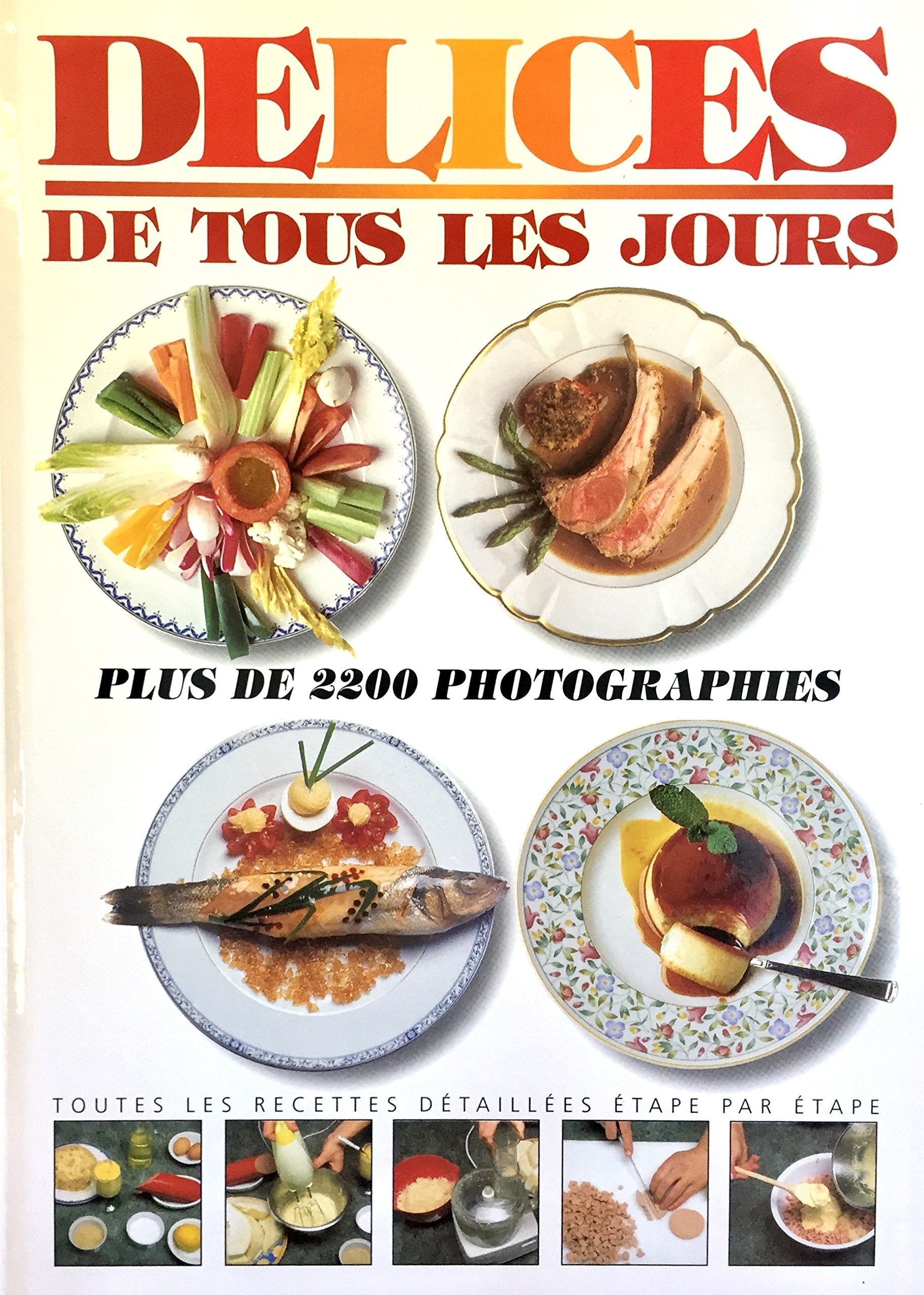 Livre ISBN 2733805584 Délices de tous les jours : plus de 2200 photographies (Francis Delage)