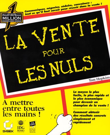 Livre ISBN 2736125428 Pour Les Nuls : La vente pour les nuls