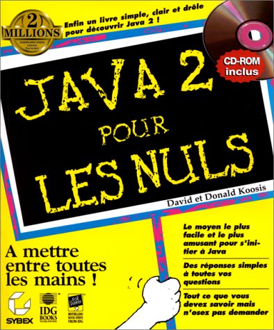 Livre ISBN 2736133374 Pour Les Nuls : Java 2 pour les nuls