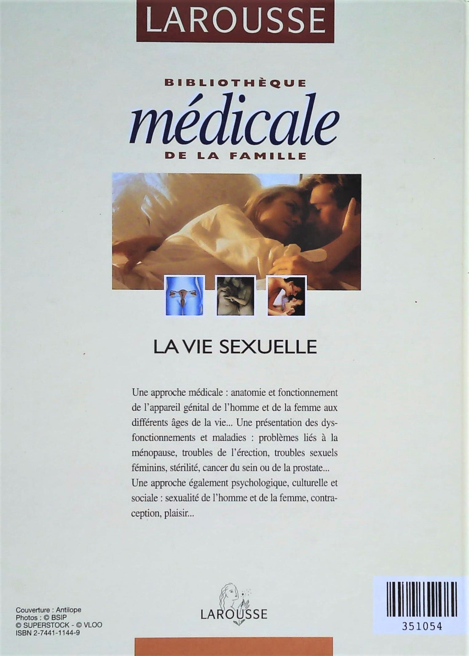 Bibliothèque médicale de la famille : La vie sexuelle