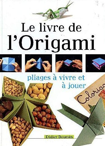Livre ISBN 2744139351 Le livre de l'Origami : pliages à vivre et à jouer (Didier Boursin)