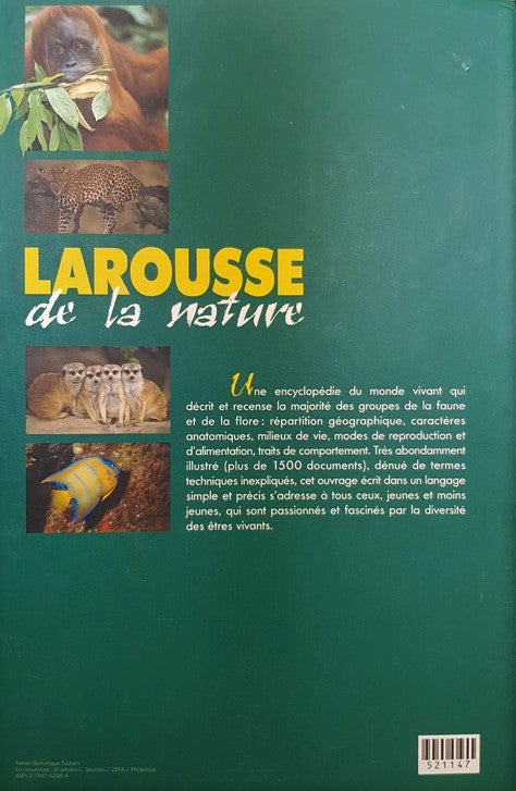 Larousse de la Nature : Encyclopédie du monde vivant (Thierry Olivaux)