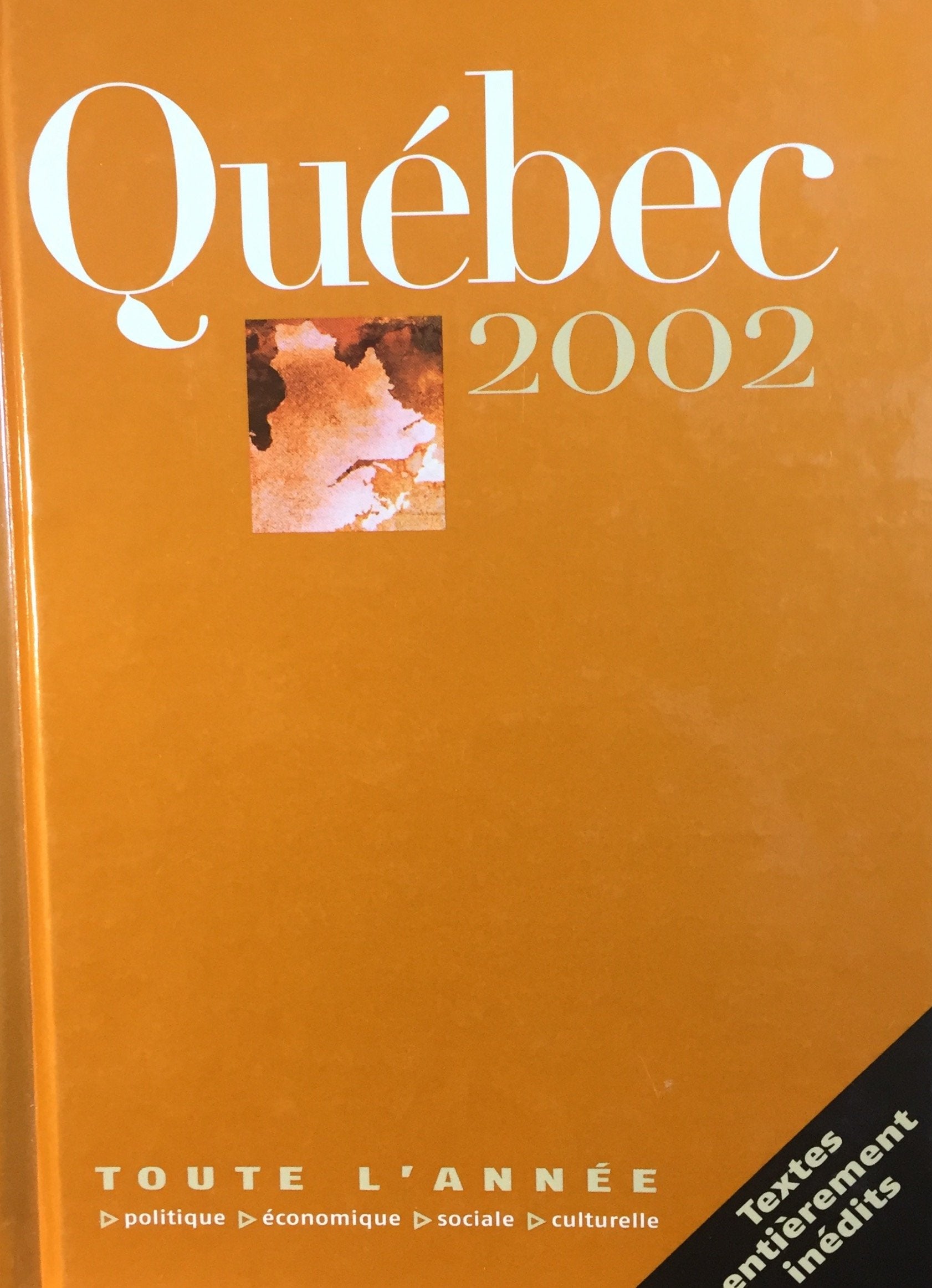 Livre ISBN 2762123097 Québec 2002