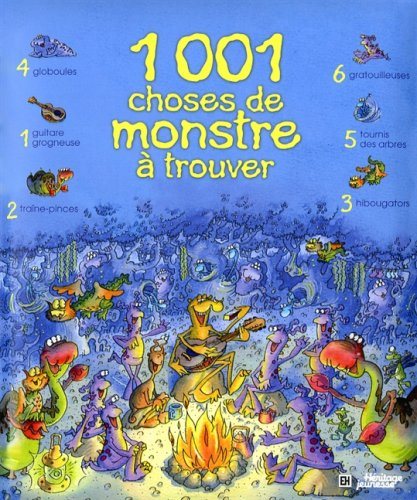 Livre ISBN 2762588839 1001 Choses de Monstre à Trouver (Gillian Doherty)