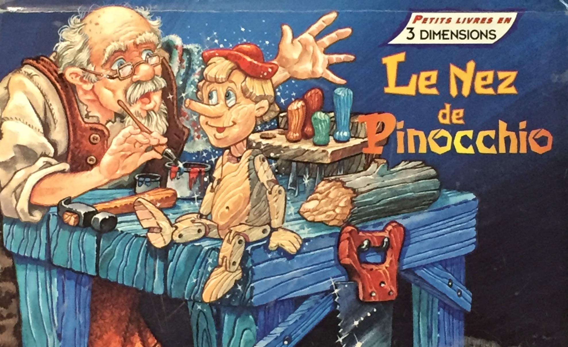 Livre ISBN 2764106955 Petits livres en 3 dimensions : Le nez de Pinocchio
