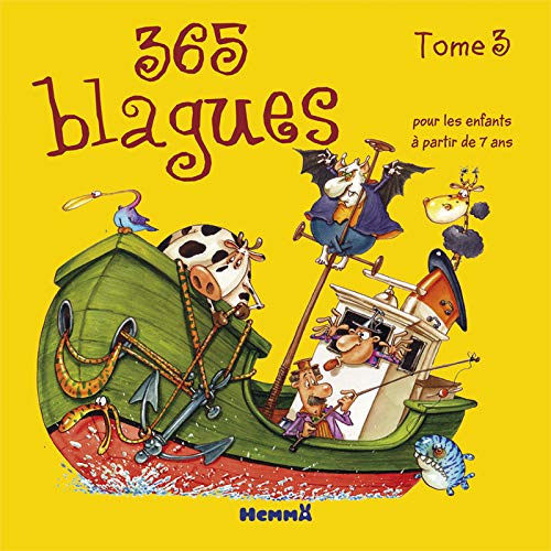 Livre ISBN 2800699418 365 blagues # 3 : 365 blagues pour les enfants à partir de 7 ans (Fabrice Lelarge)