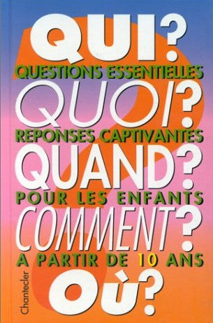 Livre ISBN 2803427842 Qui? Quoi? Quand? Comment? Ou?