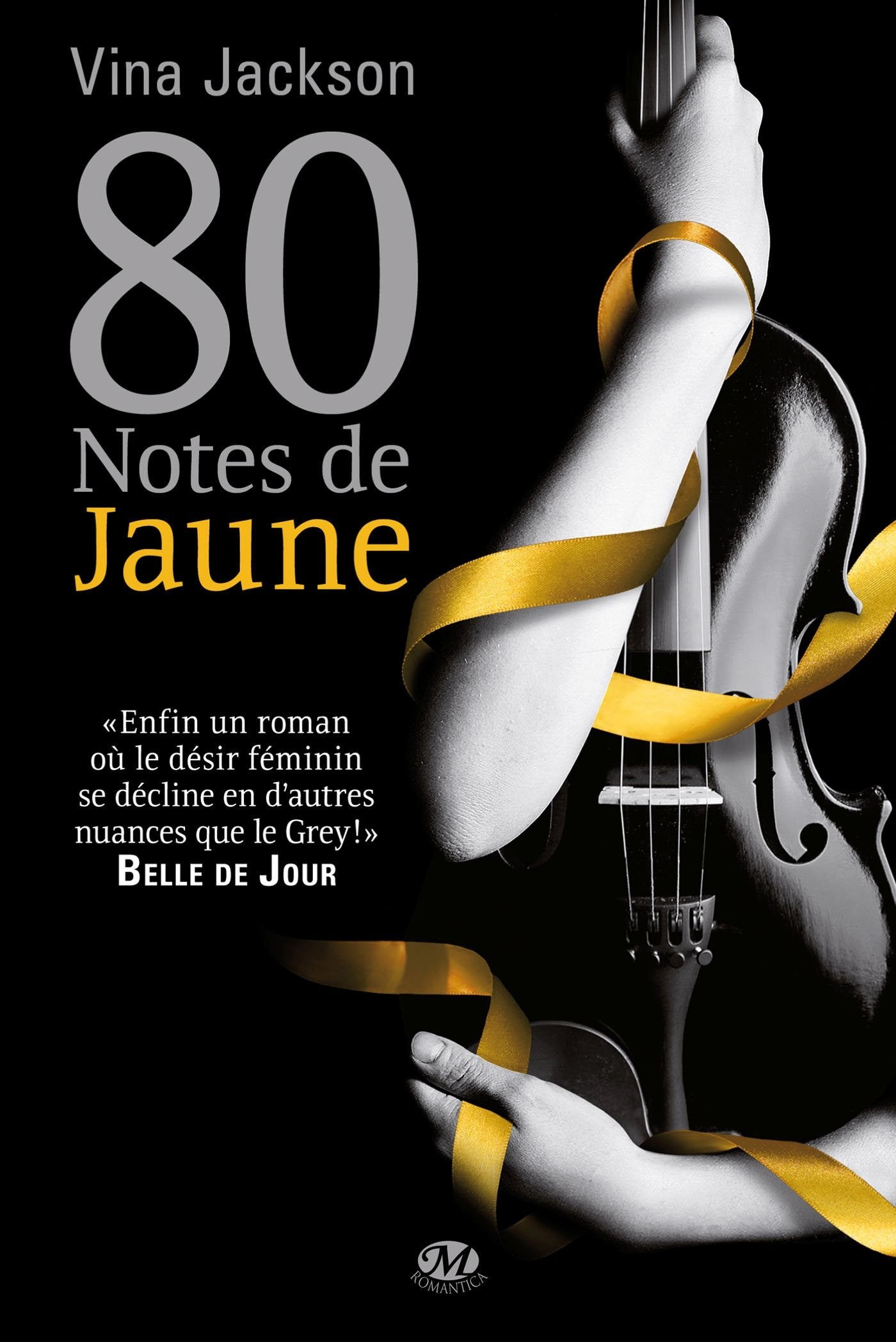 Livre ISBN 2811210202 80 Notes : 80 notes de jaune (Vina Jackson)