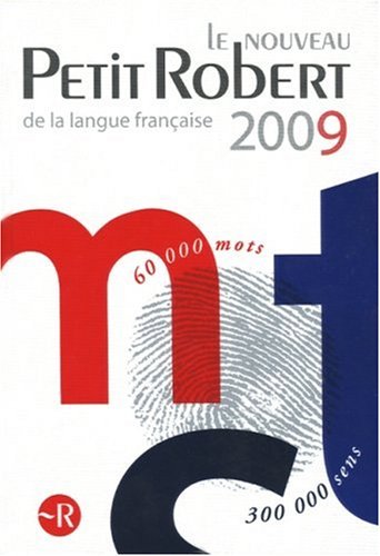 Livre ISBN 2849023868 Le nouveau Petit Robert 2009