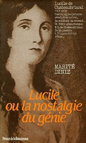 Livre ISBN 2856163165 Lucille ou la nostalgie du génie (Marité Diniz)