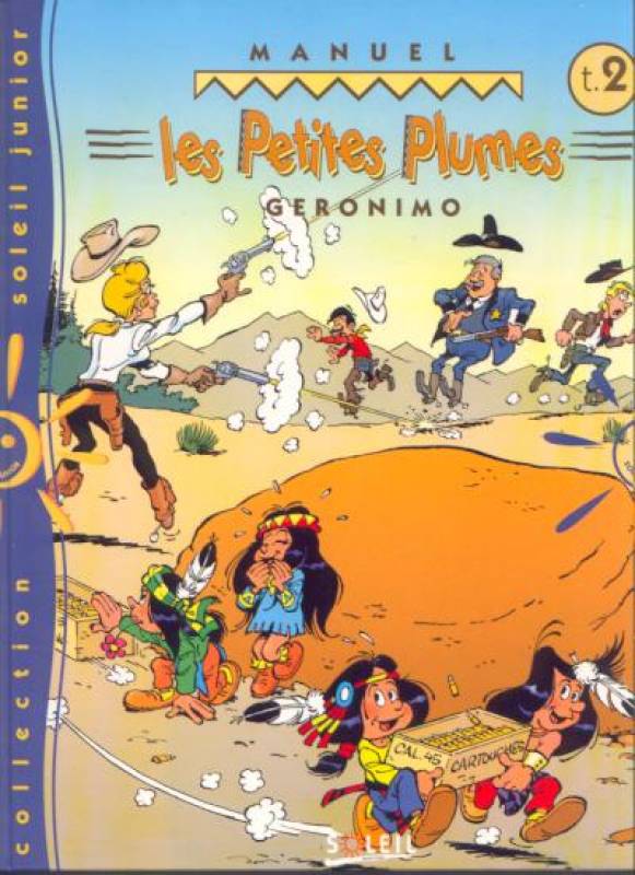 Livre ISBN 2877642593 Les Petites Plumes # 2 : Geronimo (Manuel)