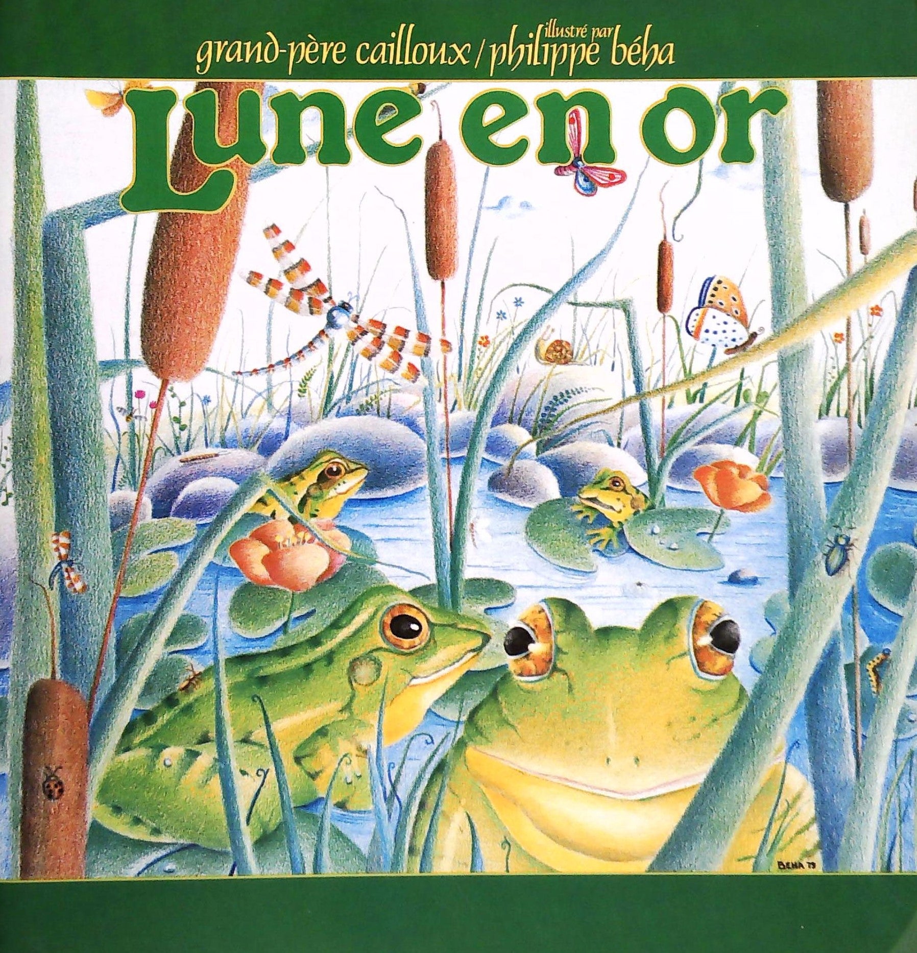 Livre ISBN 289021012X Lune en or (Grand-père Cailloux)