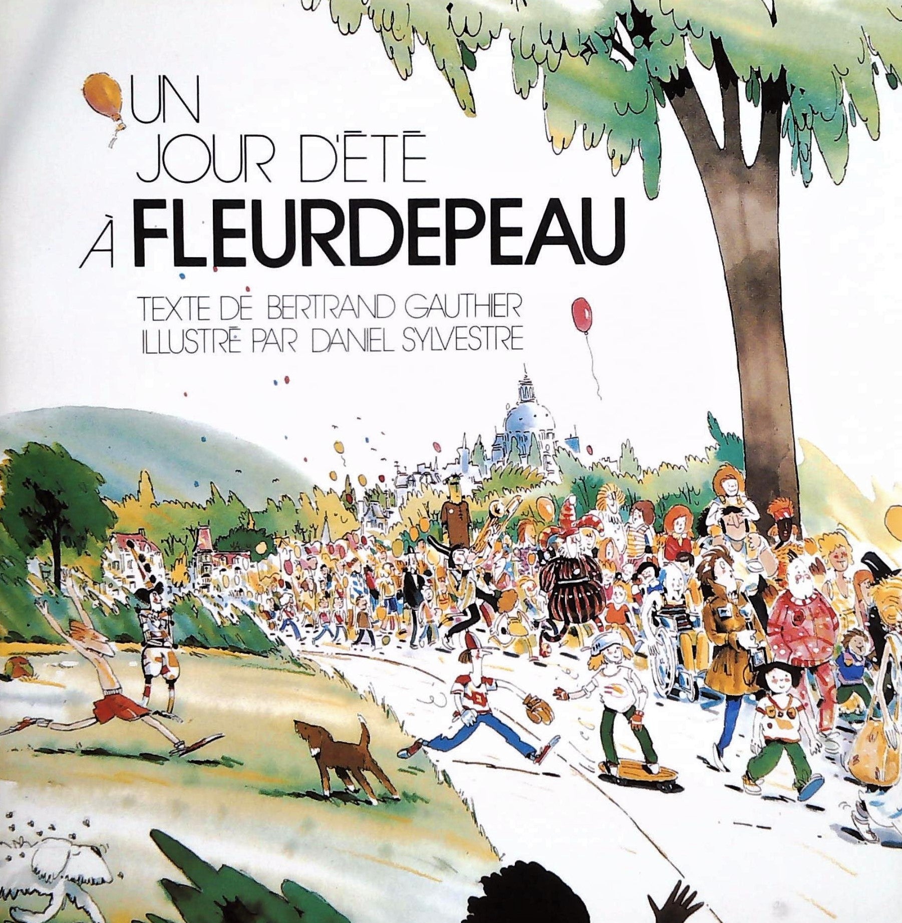Livre ISBN 2890210278 Un jour d'été à fleur de peau (Bertrand Gauthier)