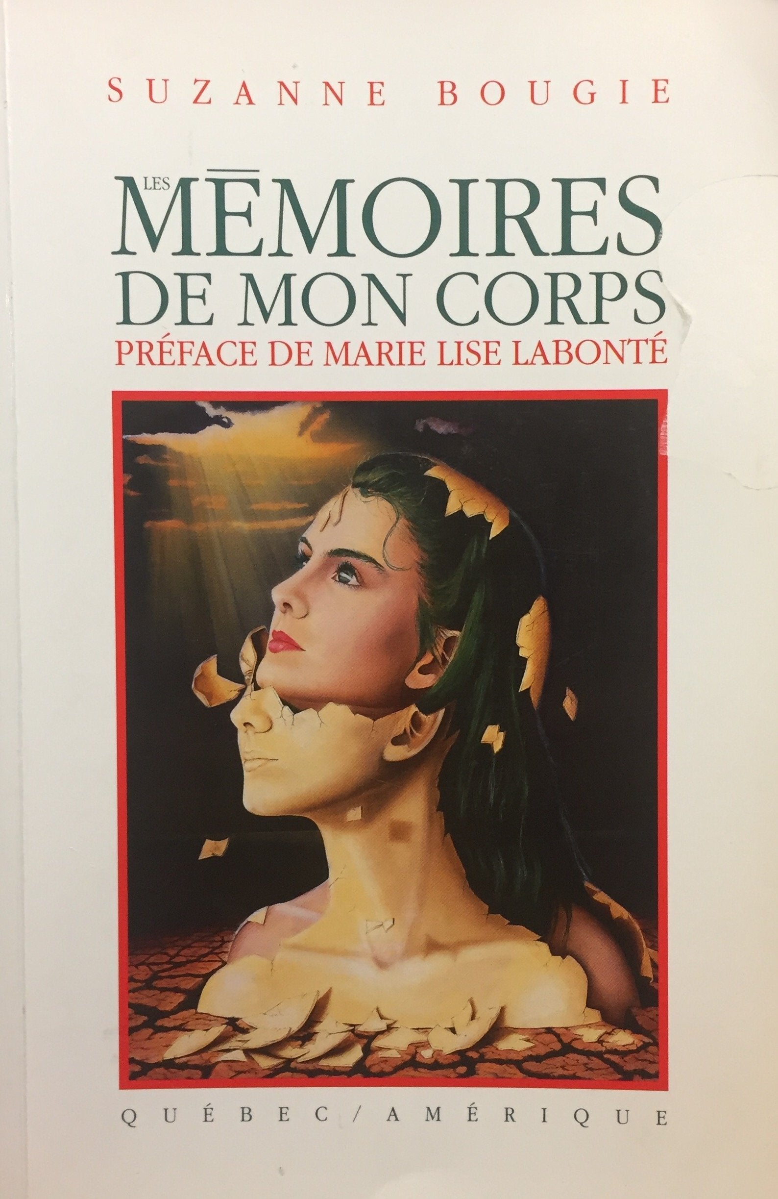 Livre ISBN 2890374513 Les mémoires de mon corps (Suzanne Bougie)