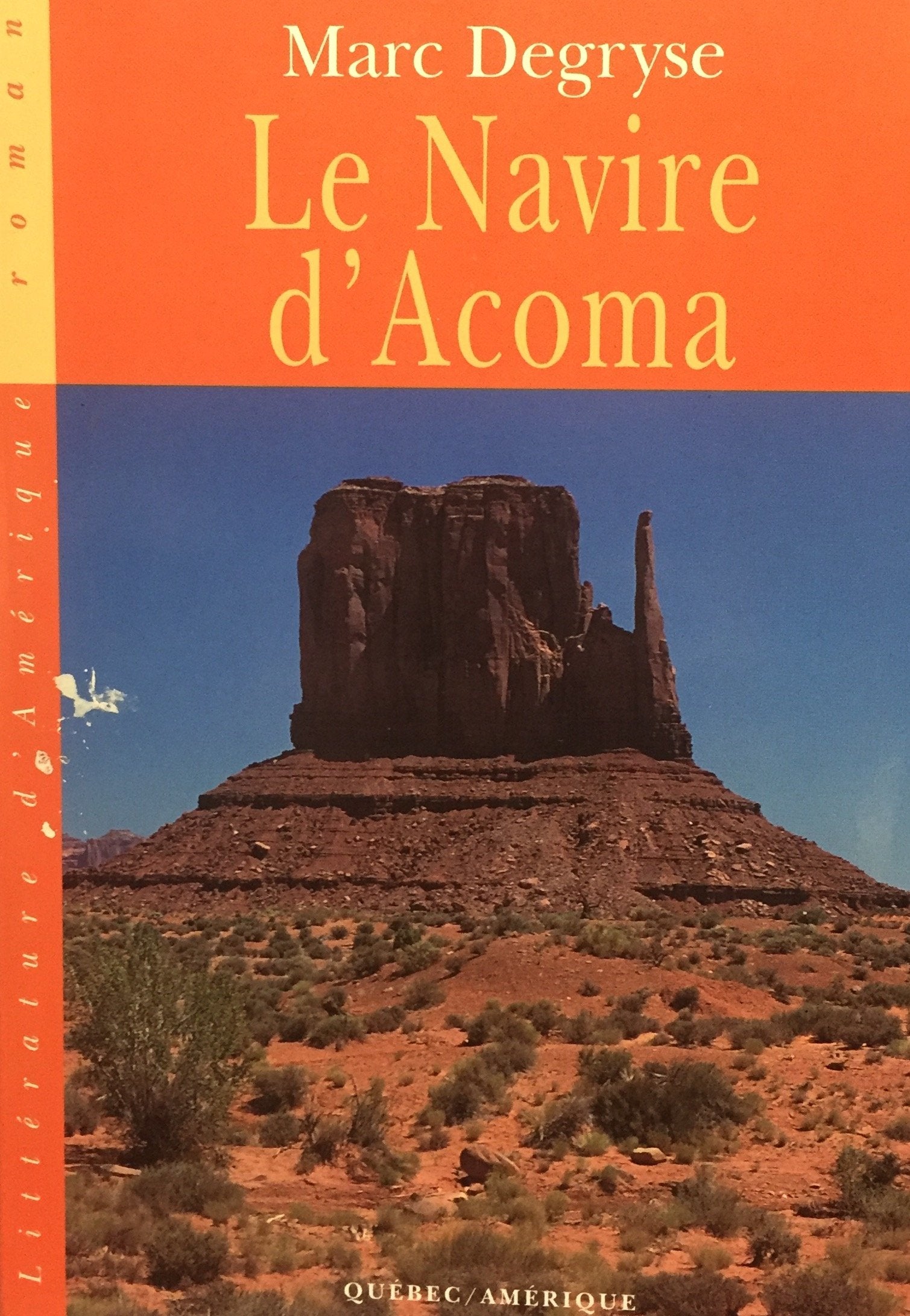 Livre ISBN 2890378640 Le navire d'Acoma (Marc Degryse)