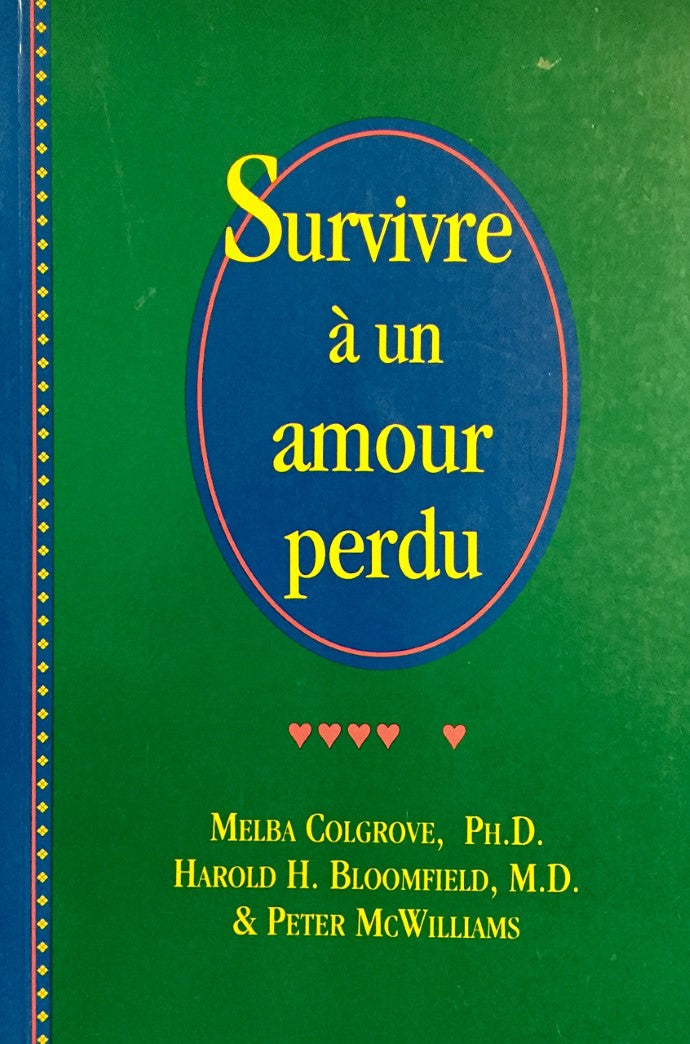 Livre ISBN 2890770834 Survivre à un amour perdu