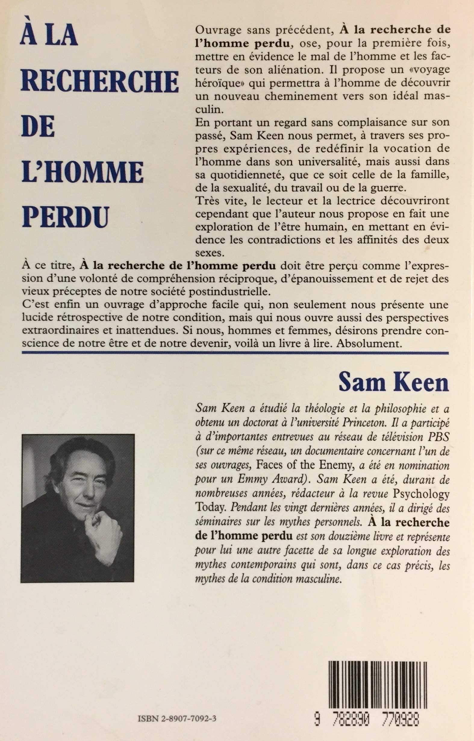 À la recherche de l'homme perdu (Sam Keen)