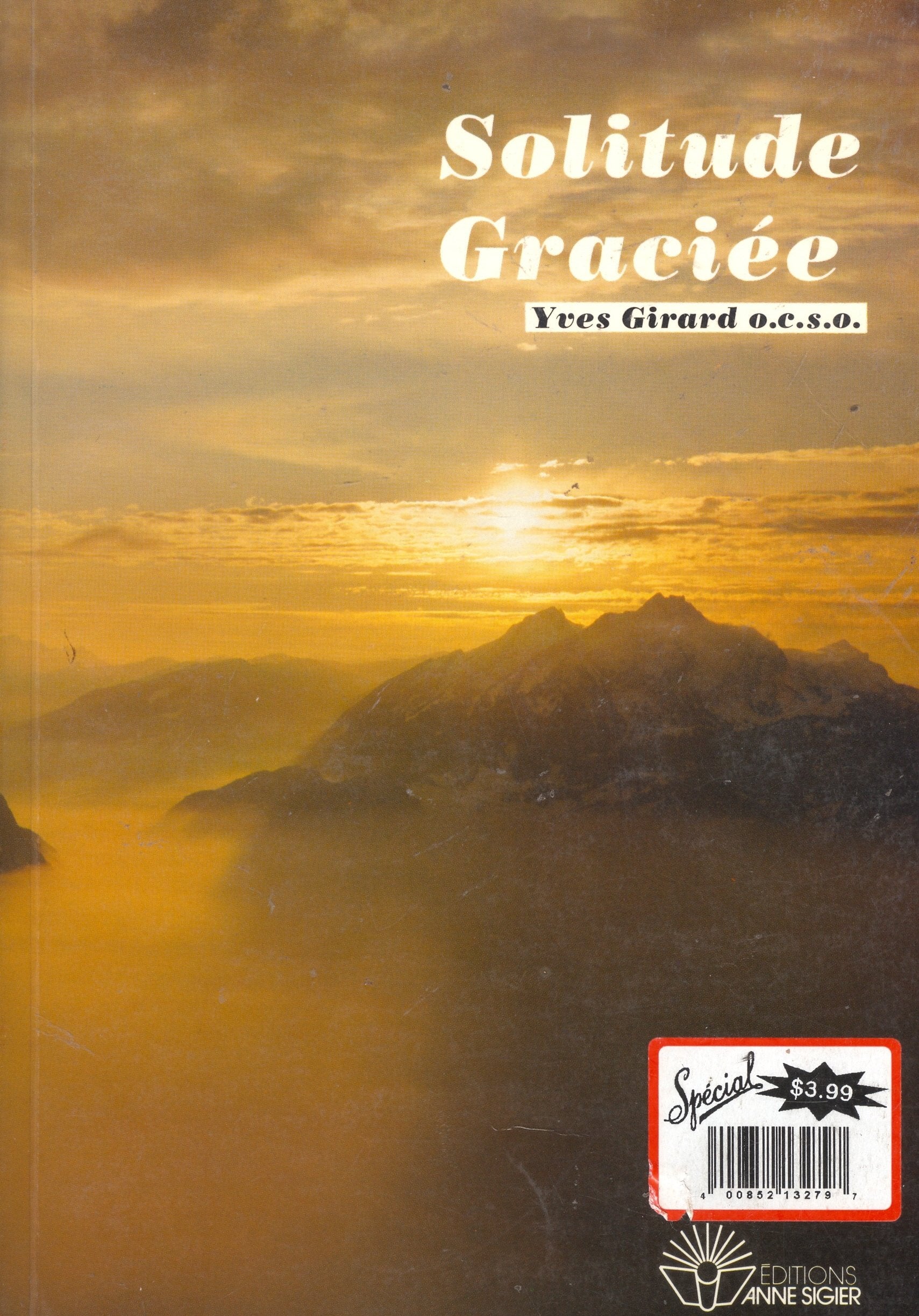 Livre ISBN 2891290208 Solitude graciée (Yves Girard)