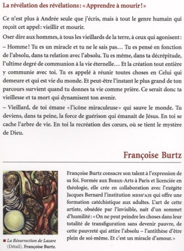 L'appel infini : lettres à Andrée (Françoise Burtz)