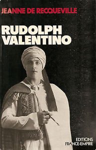 Livre ISBN 2891320131 Rudolph Valentino (Jeanne de Recqueville)