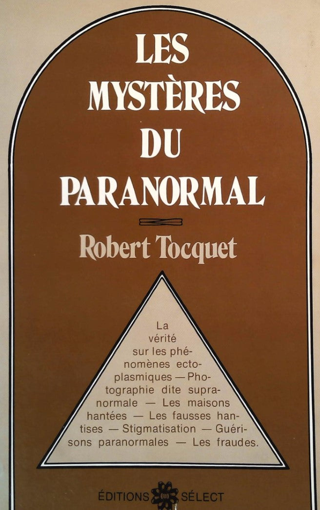 Livre ISBN 2891323203 Les mystères du paranormal (Robert Tocquet)