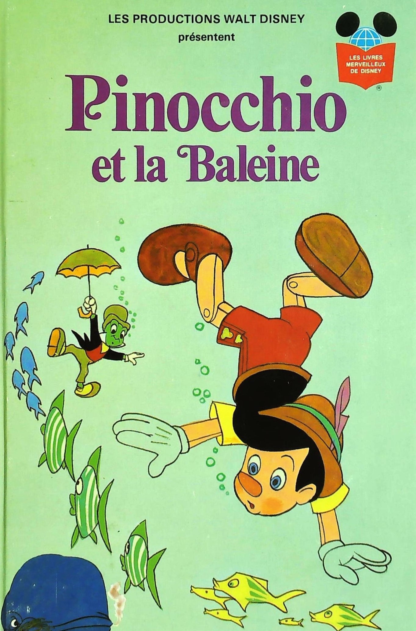 Les livres merveilleux de Disney : Pinocchio et la Baleine