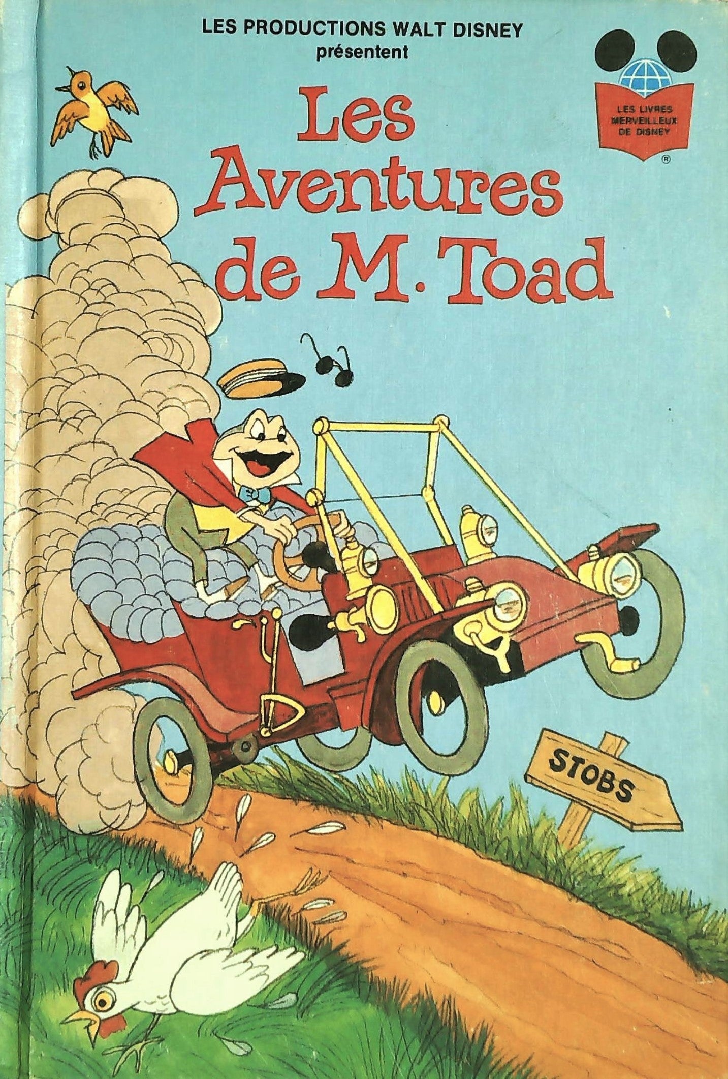 Les livres merveilleux de Disney : Les aventures de M.Toad