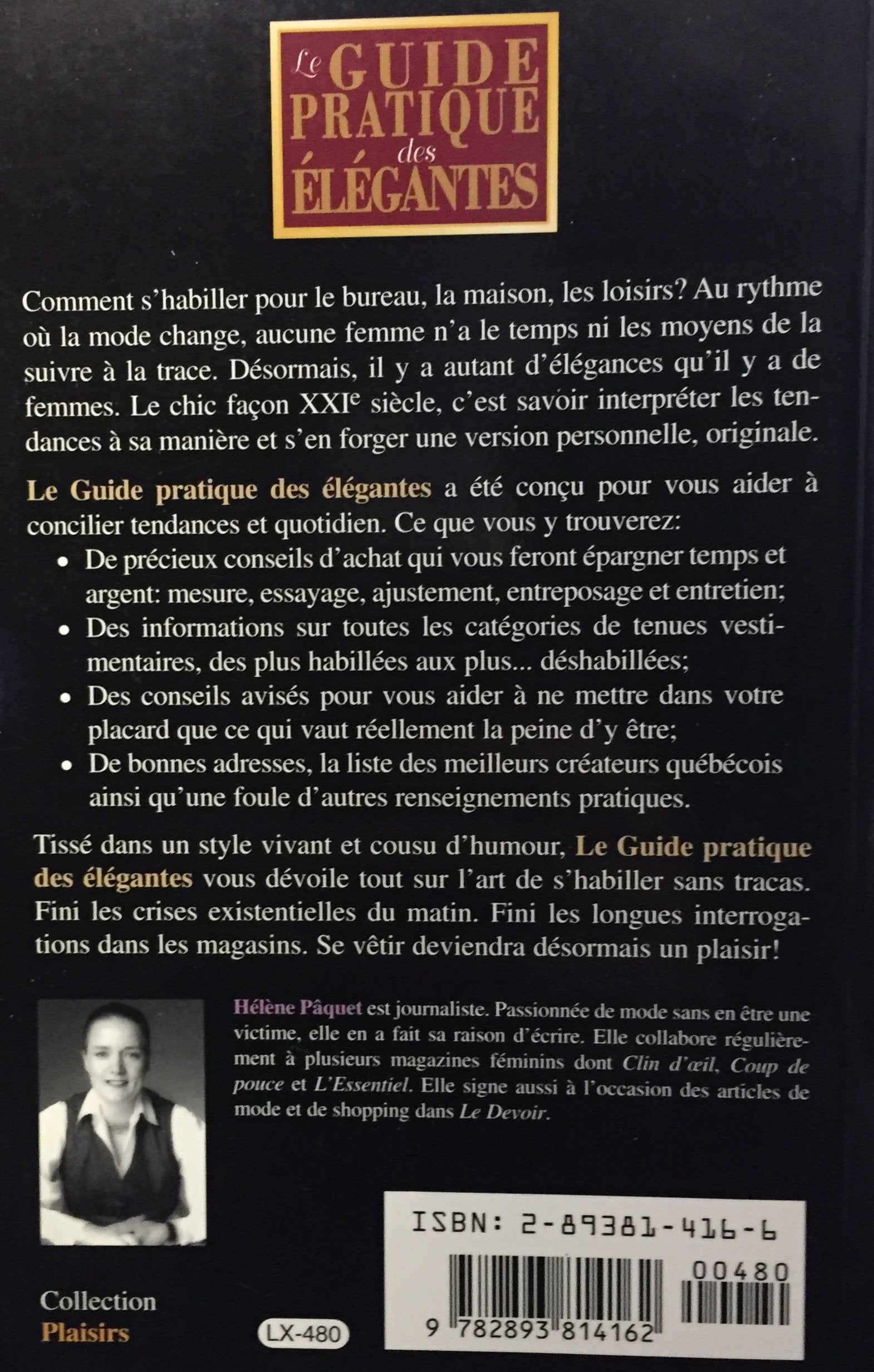Guide pratique des élégantes (Hélène Pâquet)