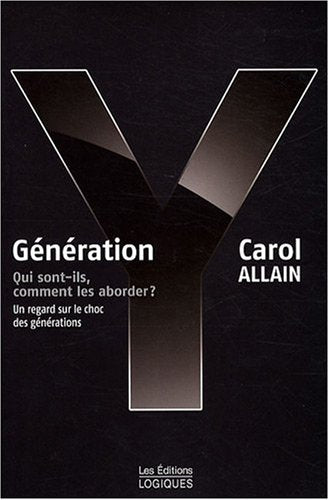 Livre ISBN 2893819710 Génération Y (Carol Allain)