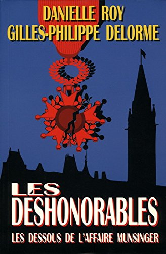 Livre ISBN 2894311109 Les déshonorables (Danielle Roy)