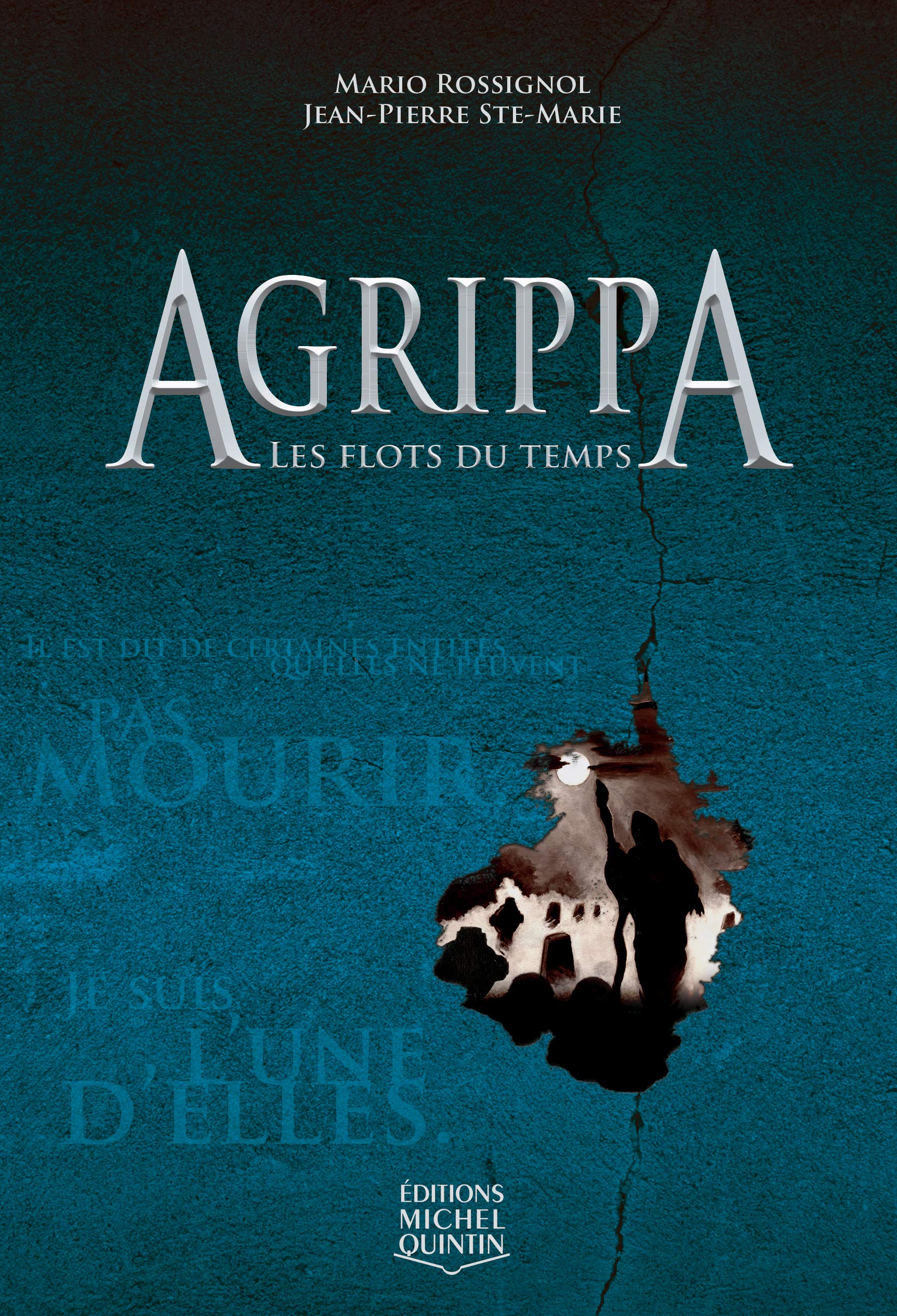 Livre ISBN 2894353502 Agrippa # 2 : Les flots du temps (Mario Rossignol)