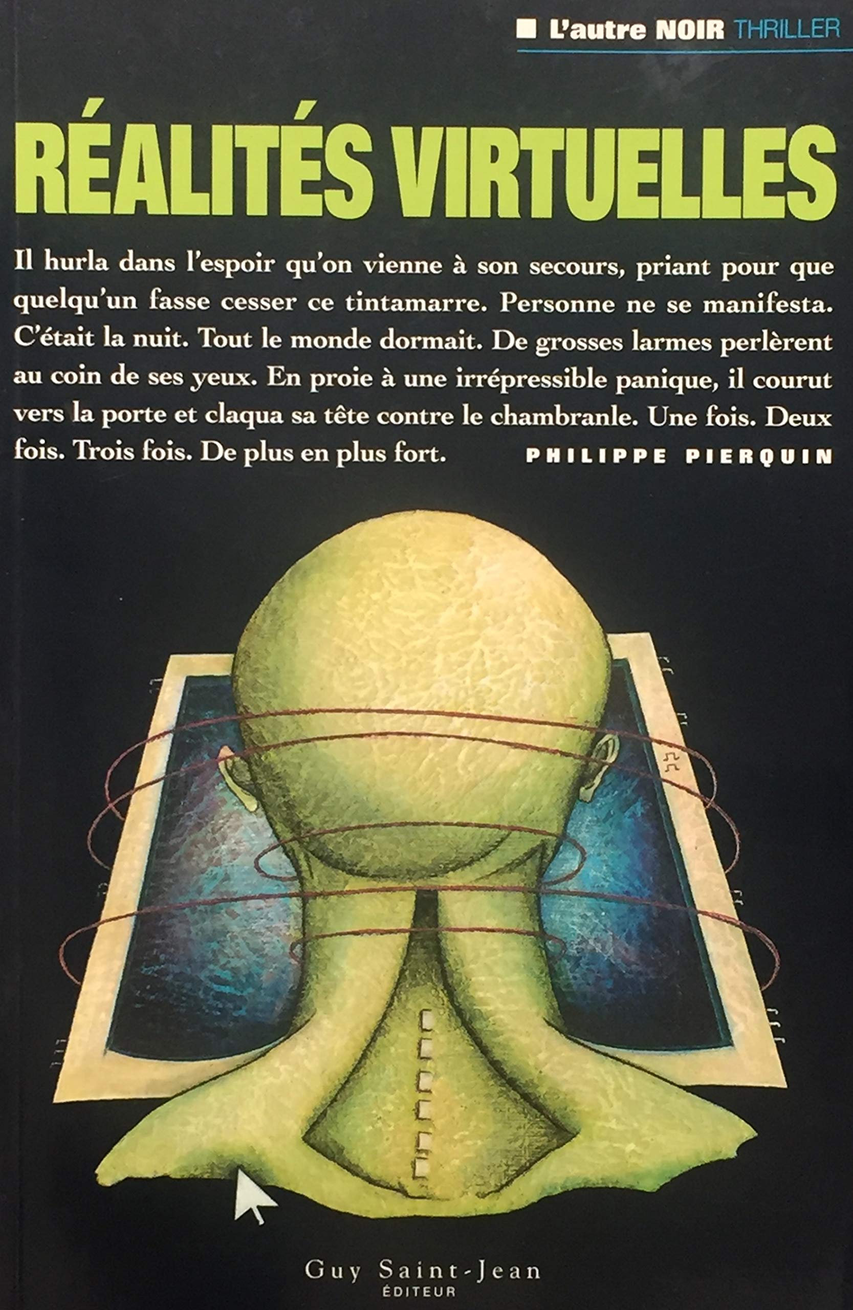Livre ISBN 2894550219 L'autre noir : Réalités virtuelles (Philippe Pierquin)