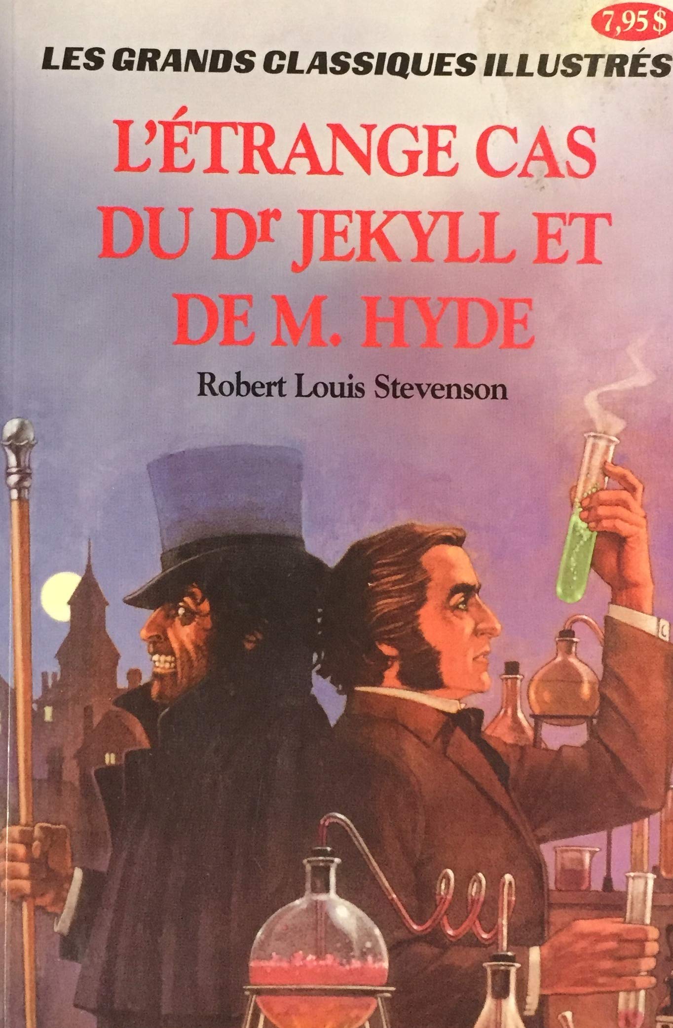 Les grands classiques illustrés : L'étrange cas du Dr Jekyll et de M. Hyde - Robert Louis Stevenson