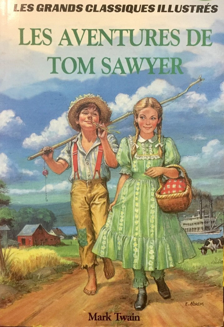 Livre ISBN 2894950292 Les grands classiques illustrés : Les Aventures de Tom Sawyer (Mark Twain)