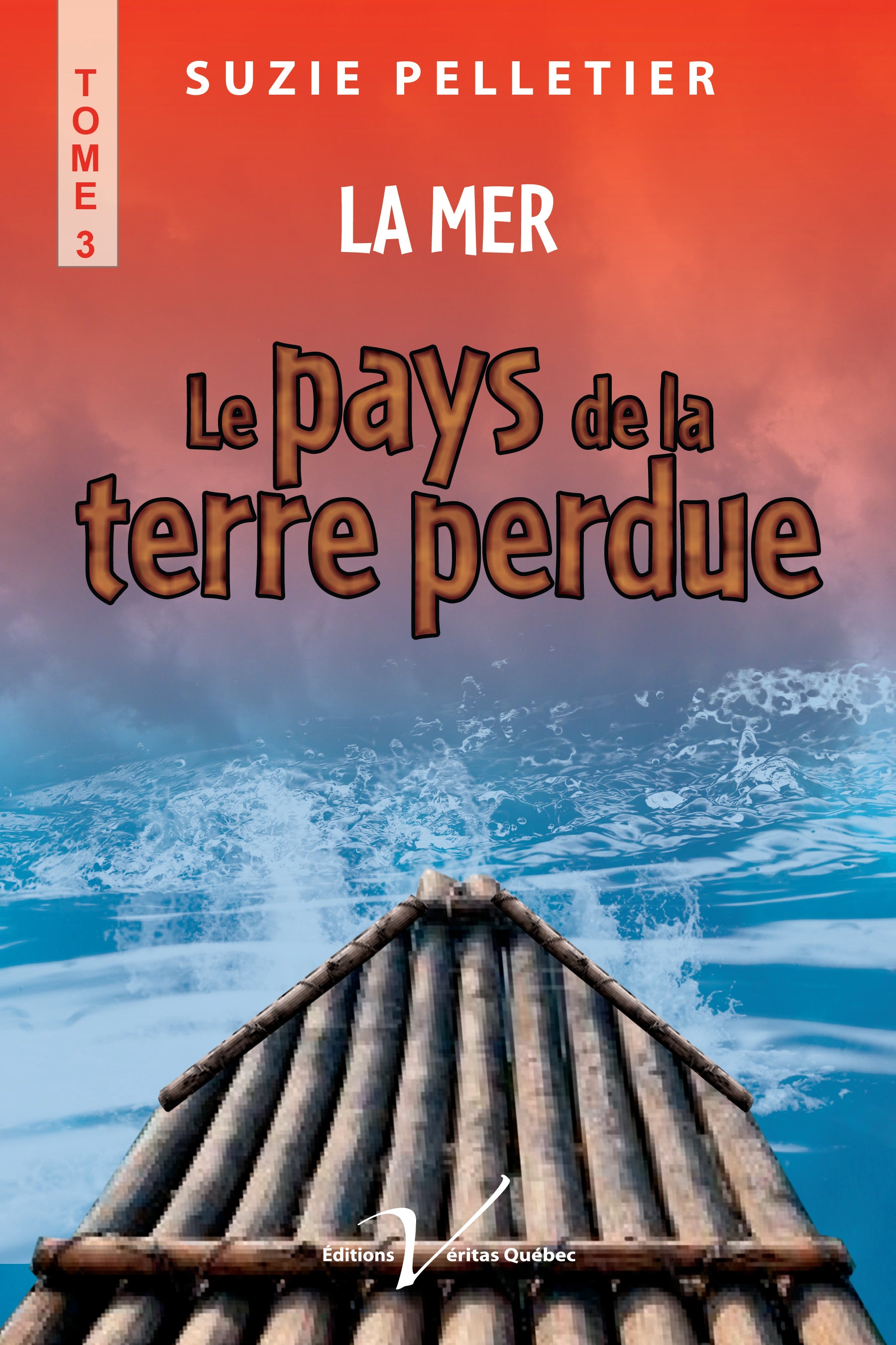 Livre ISBN 2895710872 Le pays de la terre perdue # 3 : La mer (Suzie Pelletier)
