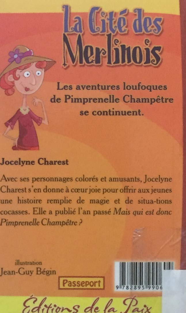 Passeport (Éditions de la Paix) : La cité des Merlinois (Jocelyne Charest)